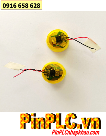 Pin sạc LIR1240 (Dây zắc cắm), Pin Bluetooth LIR1240, Pin sạc Lithium LIR1240-55mAh-3.6v